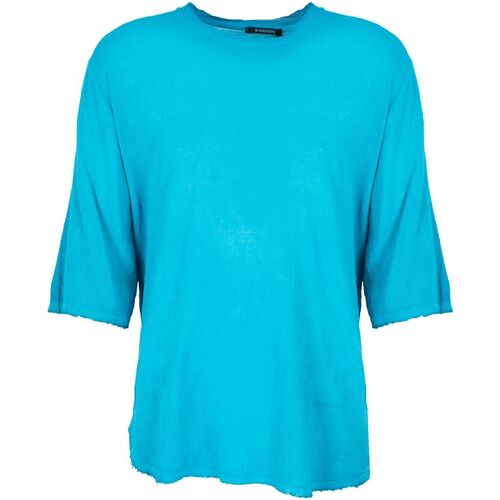 Textiel Heren T-shirts korte mouwen Xagon Man P2308 2JX 2408 Blauw