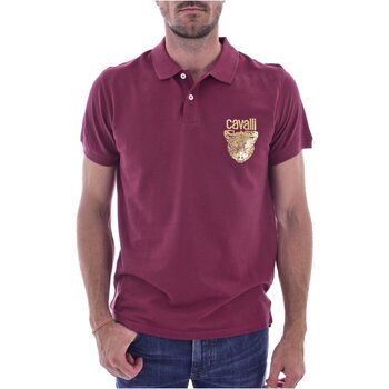 Textiel Heren T-shirts & Polo’s Roberto Cavalli QXH01G KB002 Rood