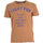Textiel Heren T-shirts korte mouwen Eleven Paris 17S1TS238-M490 Bruin