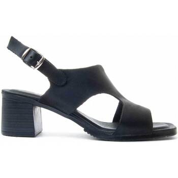 Schoenen Dames Sandalen / Open schoenen Purapiel 82402 Zwart