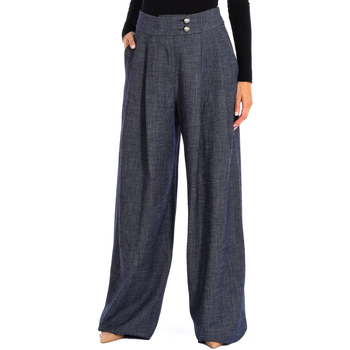 Textiel Dames Broeken / Pantalons Emporio Armani 6Z2P662N66Z-0924 Blauw