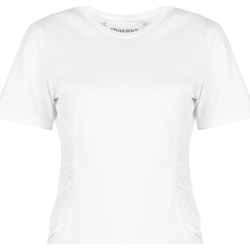 Textiel Dames T-shirts korte mouwen Silvian Heach CVP23123TS Wit