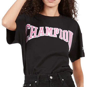 Textiel Dames T-shirts & Polo’s Champion  Zwart