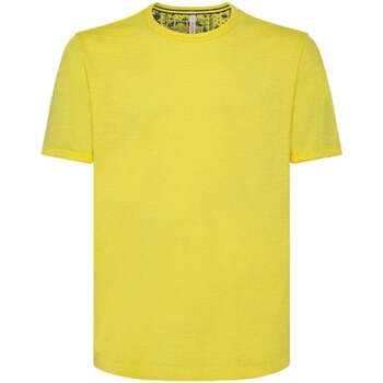 Textiel Heren T-shirts & Polo’s Sun68  Geel