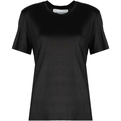 Textiel Dames T-shirts korte mouwen Silvian Heach GPP23443TS Zwart