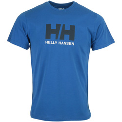 Textiel Heren T-shirts korte mouwen Helly Hansen HH Logo T-Shirt Blauw