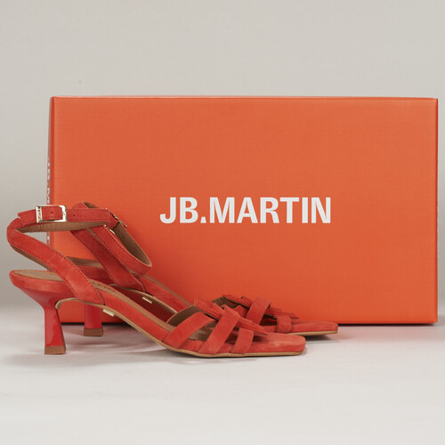 Schoenen Dames Sandalen / Open schoenen JB Martin MANON Fluweel / Rood