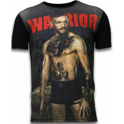 Textiel Heren T-shirts korte mouwen Local Fanatic Notorious Warrior Digital Zwart