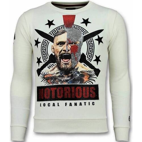 Textiel Heren Sweaters / Sweatshirts Local Fanatic Conor Notorious Wit