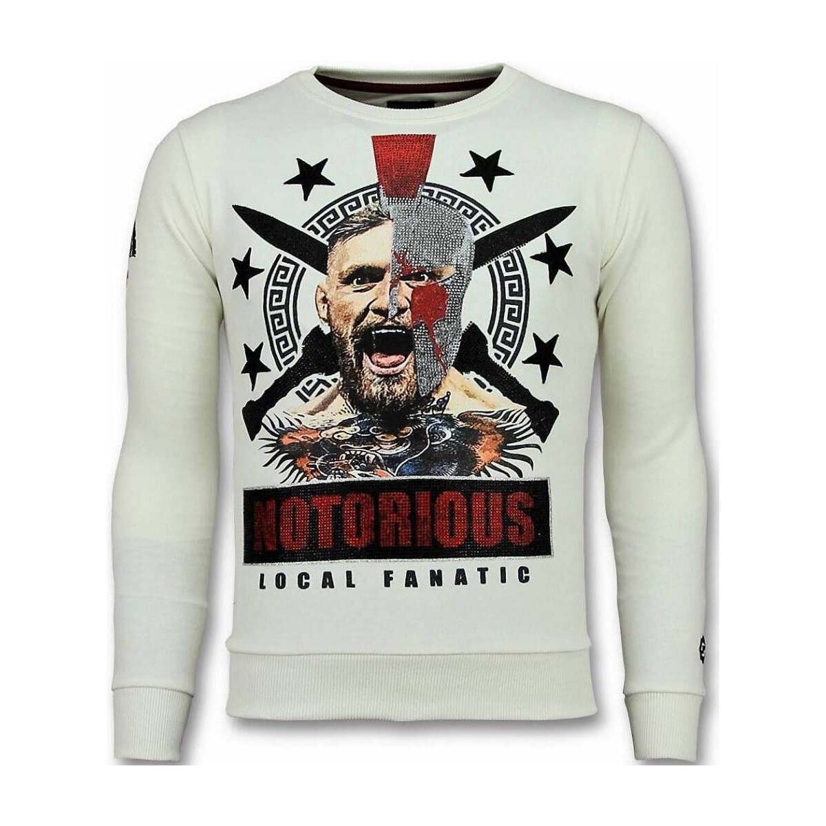 Textiel Heren Sweaters / Sweatshirts Local Fanatic Conor Notorious Wit