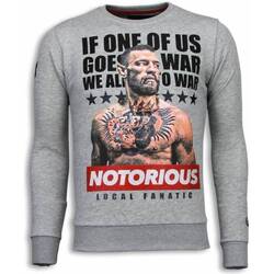Textiel Heren Sweaters / Sweatshirts Local Fanatic Conor Notorious Grijs