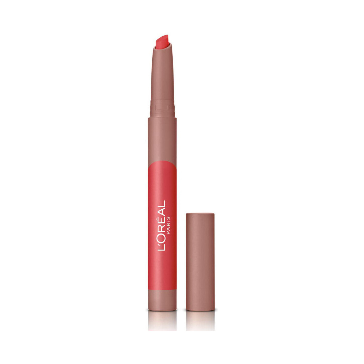 schoonheid Dames Lipstick L'oréal Lippenpotlood Mat Infaillible Rood