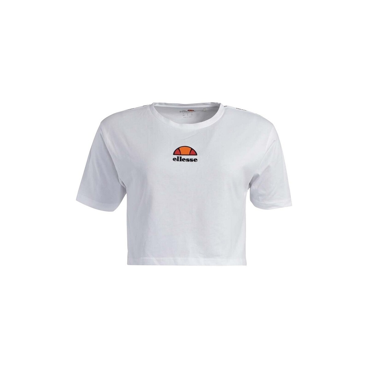 Textiel Dames T-shirts & Polo’s Ellesse ANN CROPPED T-SHIRT Wit