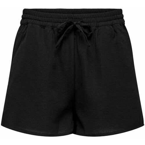Textiel Dames Korte broeken / Bermuda's Only  Zwart