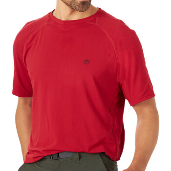 Textiel Heren T-shirts korte mouwen Wrangler  Rood