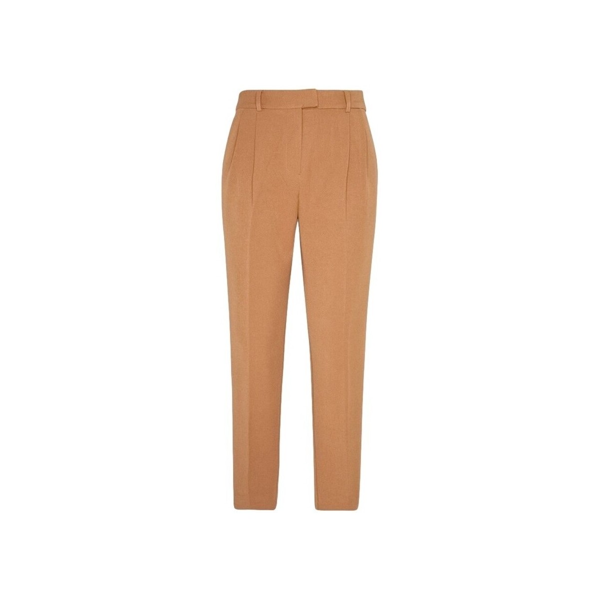 Textiel Dames Broeken / Pantalons Only Lenia Vika Pants - Toasted Coconut Bruin