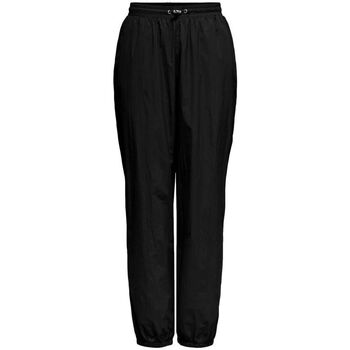 Textiel Dames Broeken / Pantalons Only Jose Woven Pants - Black Zwart