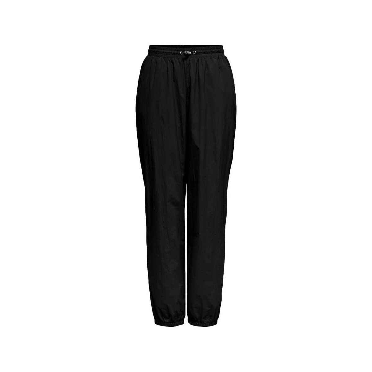 Textiel Dames Broeken / Pantalons Only Jose Woven Pants - Black Zwart