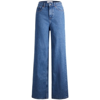 Textiel Dames Broeken / Pantalons Jjxx Calças Tokyo Wide NOOS - Medium Blue Denim Blauw