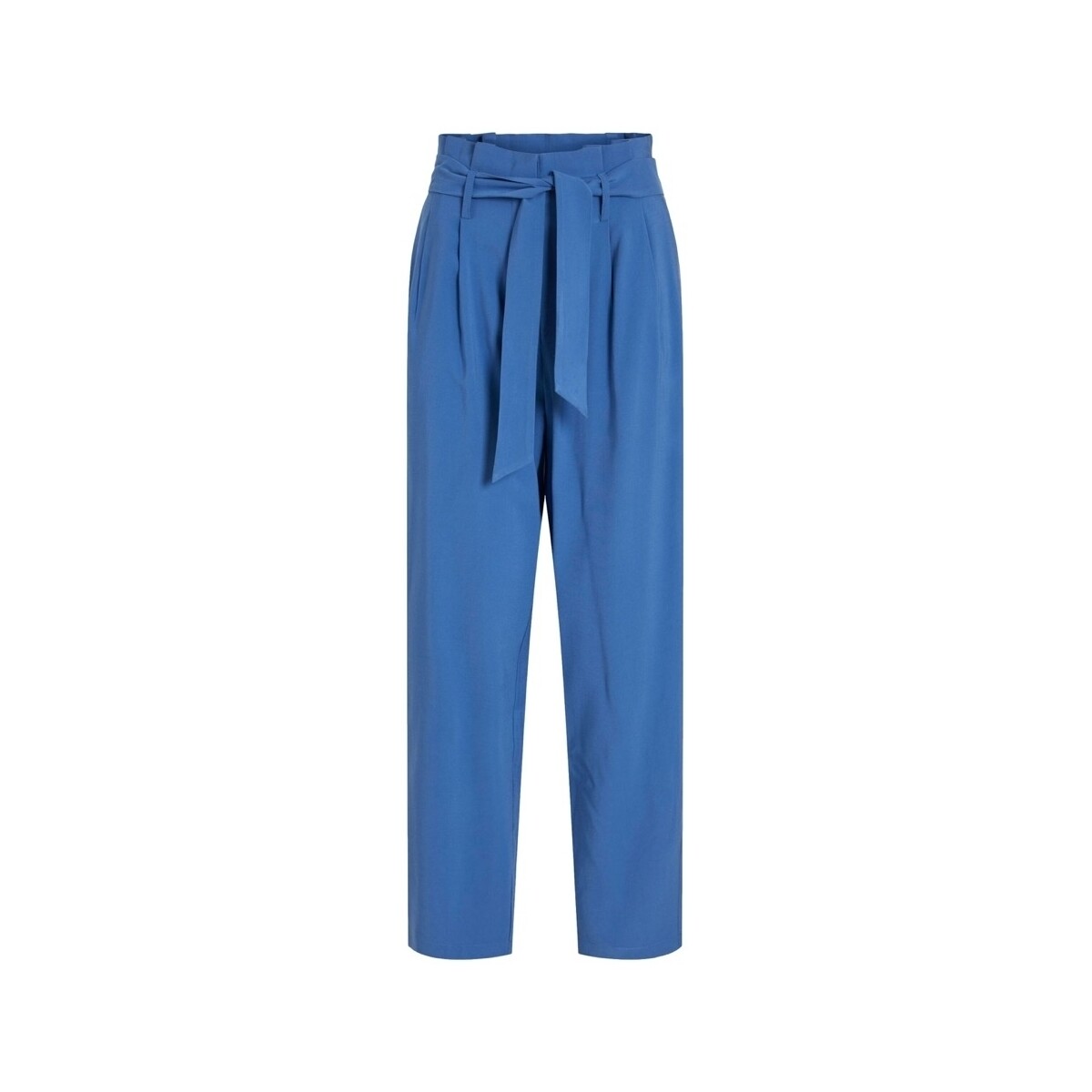 Textiel Dames Broeken / Pantalons Vila Noos Pants Kaya 7/8 - Federal Blue Blauw