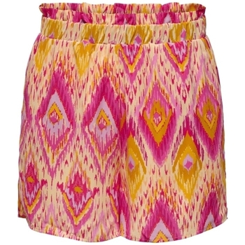 Only Shorts Alma Life Poly - Raspberry Rose Roze