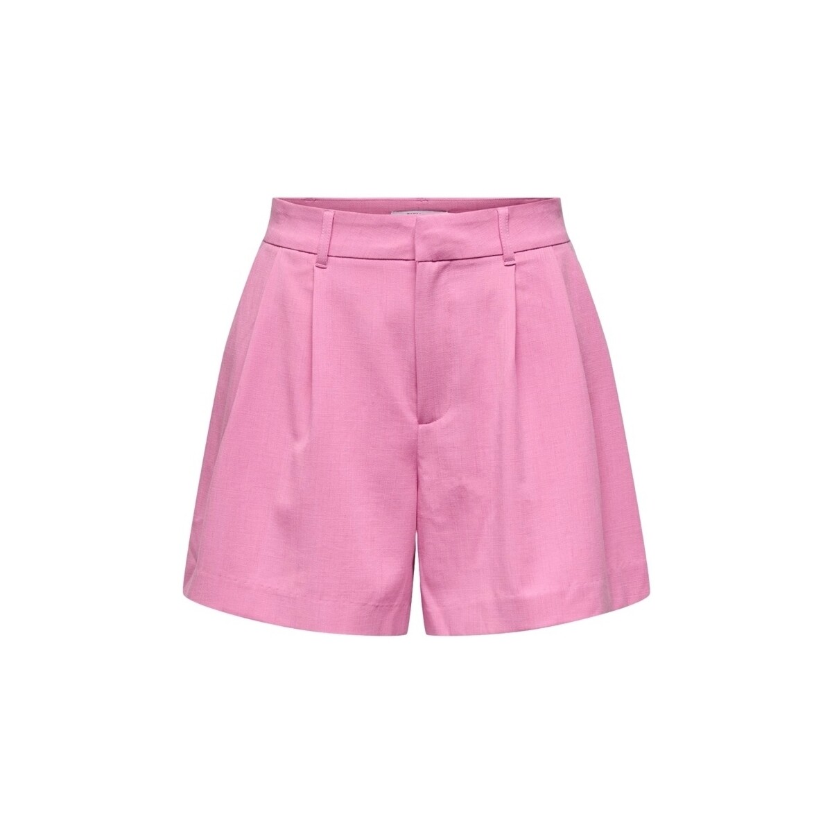 Textiel Dames Korte broeken / Bermuda's Only Birgitta Shorts - Fuchsia Pink Roze