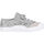 Schoenen Sneakers Kawasaki Glitter Kids Shoe W/Elastic K202586-ES 8889 Silver Wit