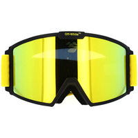 Accessoires Kinderen Sportaccessoires Off-White Maschera da Neve  Ski Goggle 11818 Geel
