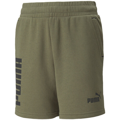 Textiel Jongens Korte broeken / Bermuda's Puma  Groen
