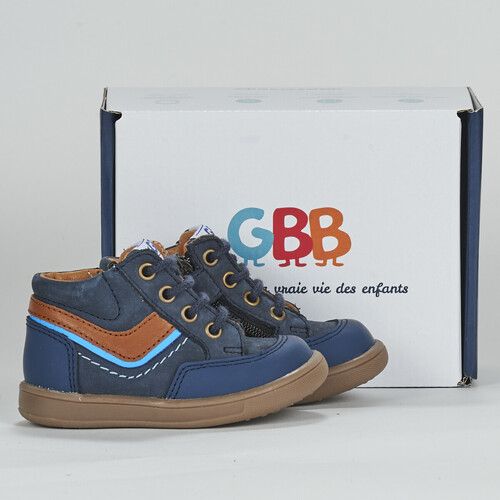 Schoenen Jongens Hoge sneakers GBB  Blauw