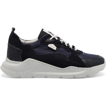 Schoenen Heren Mocassins Greyder Lab Sneaker GL-214-30 Donkerblauw Blauw