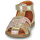 Schoenen Meisjes Sandalen / Open schoenen GBB FLORE Goud