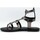 Schoenen Dames Sandalen / Open schoenen Cb Fusion Sandalo  Gladiator Antracite Grijs