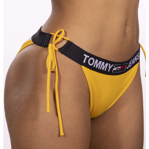 Textiel Dames Bikini Tommy Hilfiger Cheeky String Side T Geel