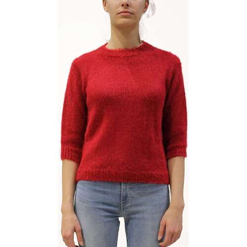 Textiel Dames Sweaters / Sweatshirts Skills & Genes Maglia Donna Rood