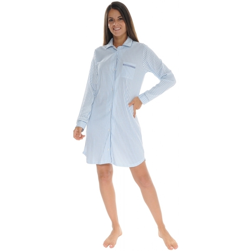 Textiel Dames Pyjama's / nachthemden Christian Cane JOANNA Wit