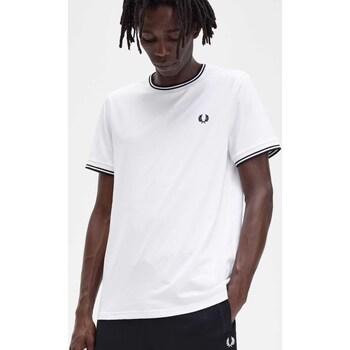Fred Perry T-Shirt Fred Perry Basic Bianca Wit