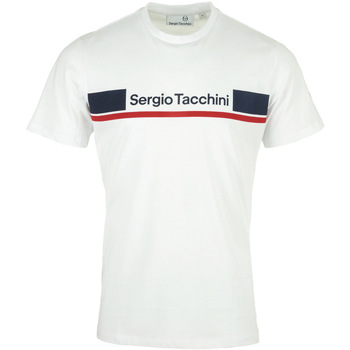Textiel Heren T-shirts korte mouwen Sergio Tacchini Jared T Shirt Wit
