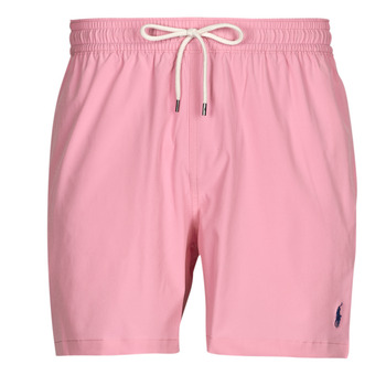 Textiel Heren Zwembroeken/ Zwemshorts Polo Ralph Lauren MAILLOT DE BAIN UNI EN POLYESTER RECYCLE Roze / Roze