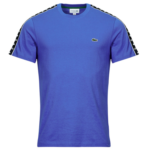 Textiel Heren T-shirts korte mouwen Lacoste TH7404 Blauw