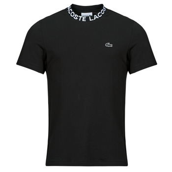 Lacoste Logo Kraag T-shirt 2K24 Black Heren
