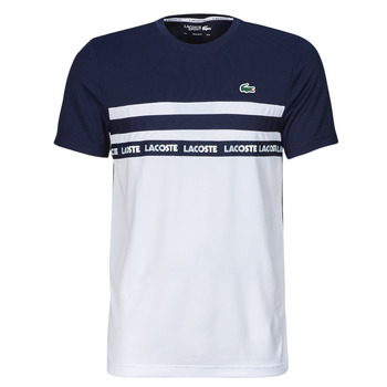 Lacoste Colour Block Tape T-Shirt Navy- Heren Navy