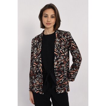 Textiel Dames Mantel jassen Molly Bracken R1686BE Zwart
