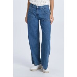 Textiel Dames Bootcut jeans Molly Bracken ER137BP Blauw