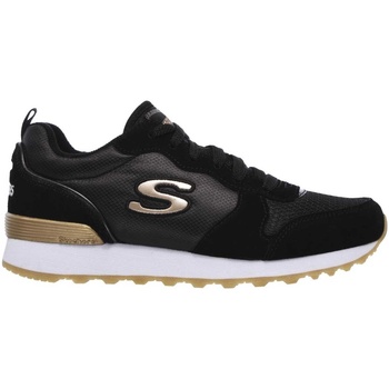 Schoenen Dames Lage sneakers Skechers 85-GOLDN GURL 111/BLK black Zwart