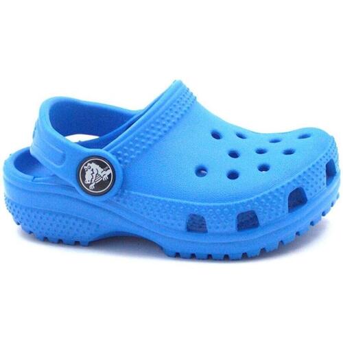 Schoenen Kinderen Leren slippers Crocs CRO-RRR-206990-456 Blauw