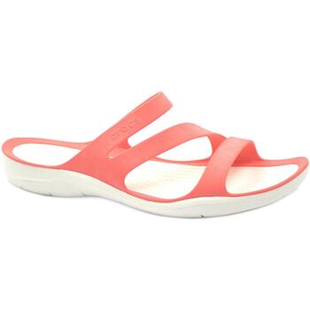 Schoenen Dames Leren slippers Crocs CRO-RRR-203998-FR Roze