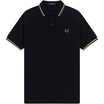 Fred Perry Fp Twin Tipped Fred Perry Shirt Zwart