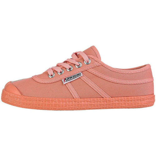 Schoenen Sneakers Kawasaki Color Block Shoe K202430-ES 4144 Shell Pink Roze