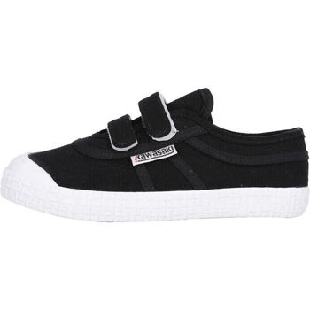 Schoenen Sneakers Kawasaki Original Kids Shoe W/velcro K202432-ES 1001 Black Zwart